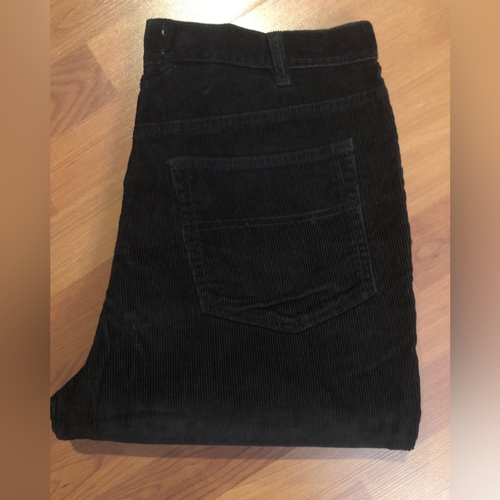 Men’s black cords